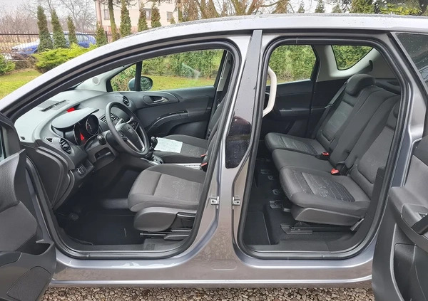 Opel Meriva cena 34555 przebieg: 115900, rok produkcji 2015 z Przysucha małe 781